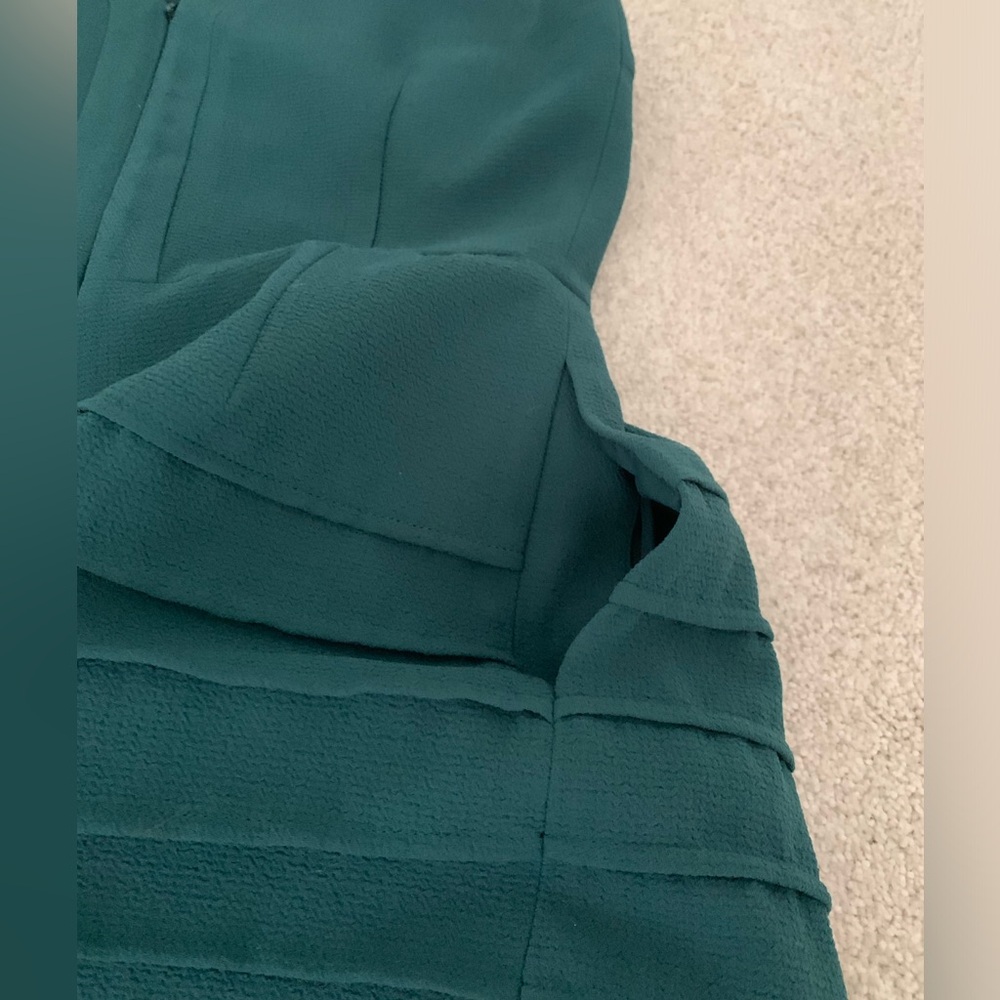 Madewell Midnight Green Sleeveless Dress - Picture 11 of 11